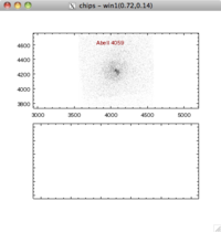 [Thumbnail image: The frame now contains two rectangular plots; the top one contains the image and the bottom one is empty.]