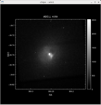 [Thumbnail image: The image from a4059_chandra.fits.]