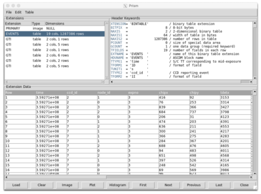 ds9 data explorer