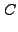 $\displaystyle C$