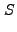 $\displaystyle S$