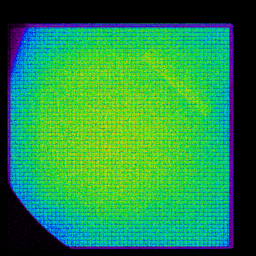 HRC-I Combined
Flat-Field Image (Undegapped)