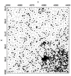 [Thumbnail image: tessellation of source and background events]