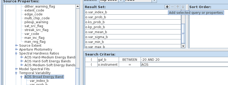 ACIS broad band variability