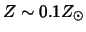$Z \sim 0.1 Z_\odot$