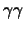 $\gamma\gamma$