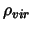$\rho_{vir}$